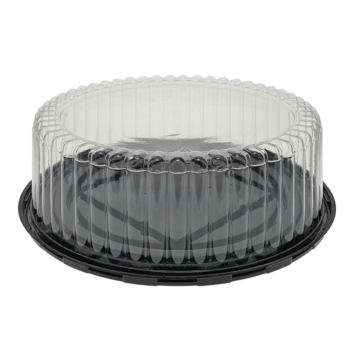 3-1/2" Tall Fluted Dome & Base for 9" Round Cake
