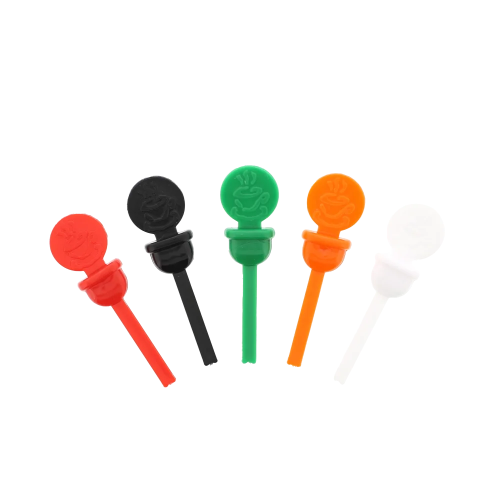 Variety Pack Circle Beverage Plug - Assorted Colors - 5/400s