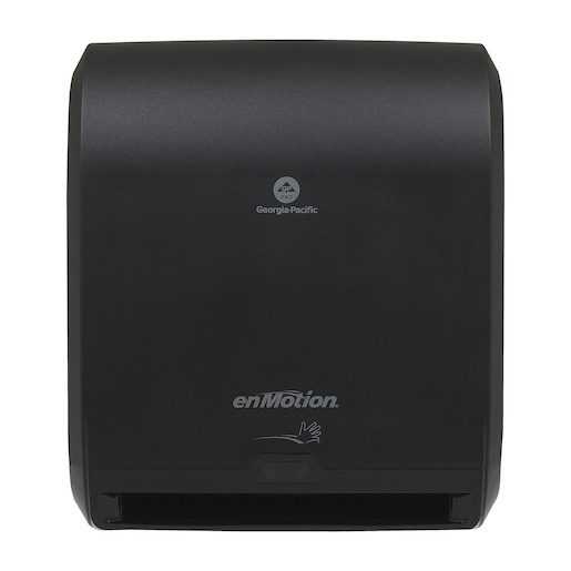 GP enMotion® Black 10” Automated Touchless Roll Paper Towel Dispenser