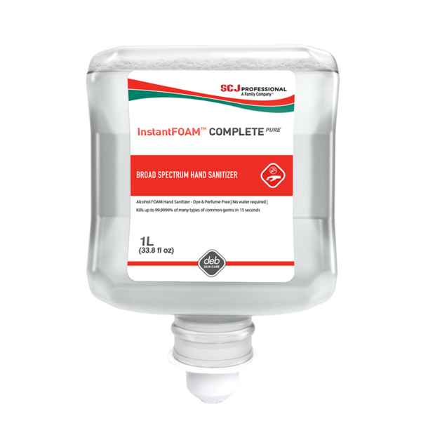 1 Liter InstantFOAM™ Complete Hand Sanitizer