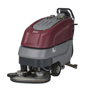 19 Gallon E26 Mid-Size Walk Behind Automatic Quick Pack Floor Scrubber With Pump and 26" Path