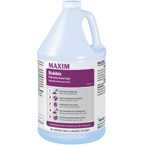 HB 210 Maxim® Bubblz Pink Lotion Hand Soap-4/1 Gallon