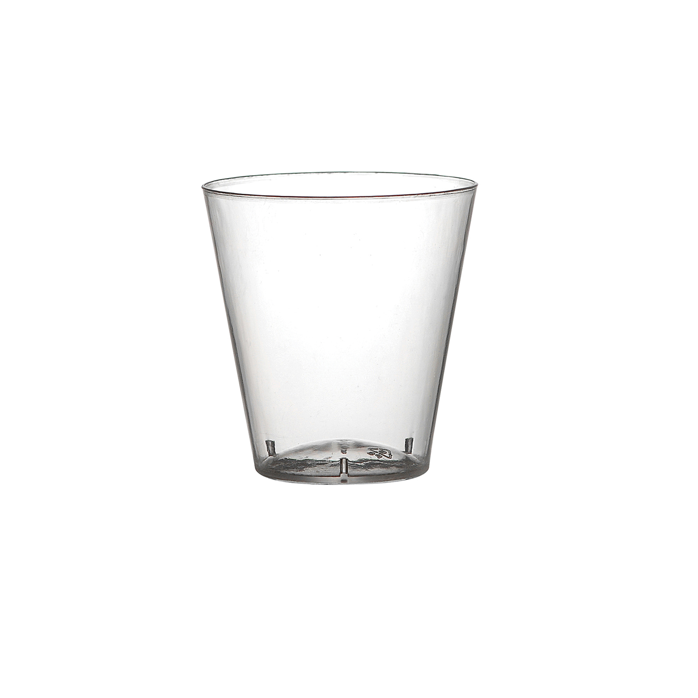 1oz Savvi Serve Polystyrene Plastic Shot Glass