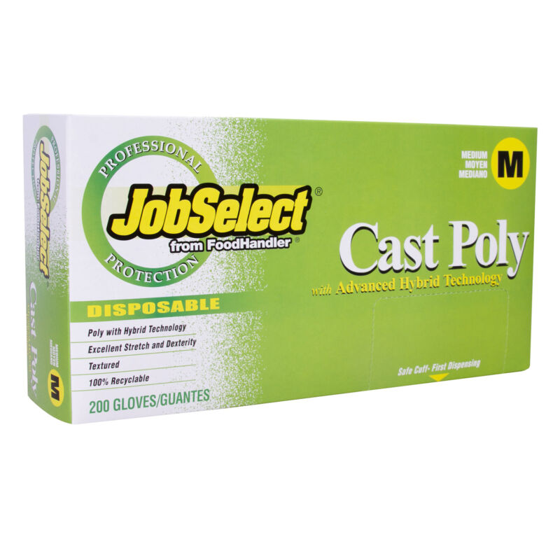 JobSelect Cast Poly Hybrid Gloves-Medium