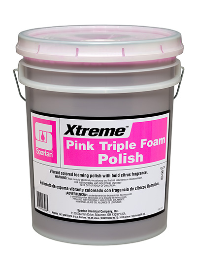 Xtreme Pink Triple Foam Polish-5 Gal