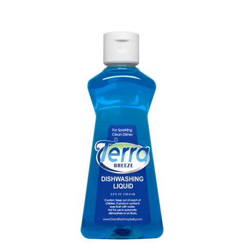 Terra Breeze Hotel Size Liquid Dish Detergent