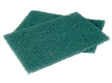6" x 9" Niagara™ Green Heavy Duty Scouring Pads No 86