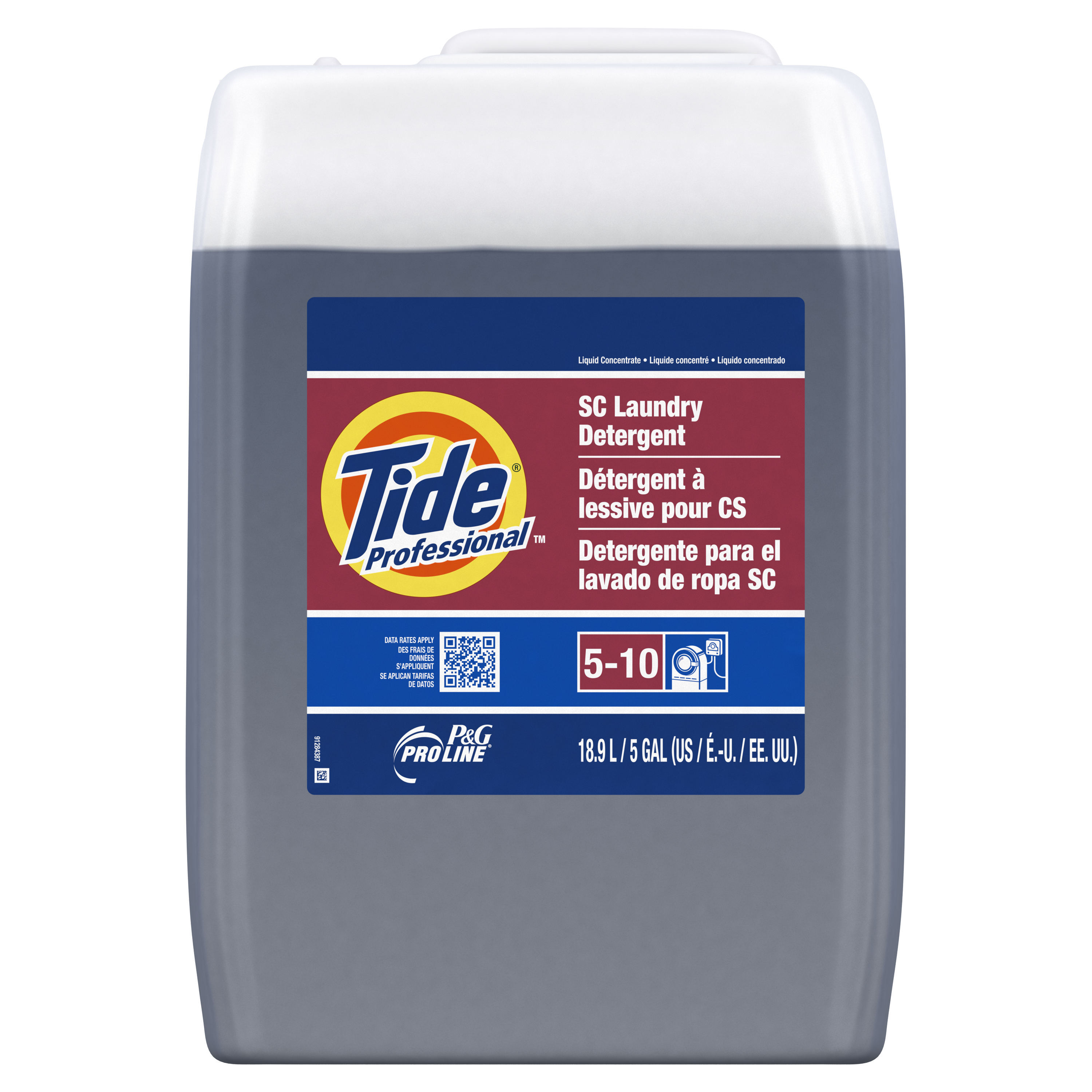 P&G Pro Line® Tide® Professional SC Laundry Detergent-5Gal