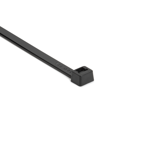9" 120 Pound Tensile Strength Black Cable Ties