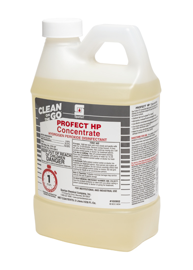 Clean on the Go Profect® HP Hydrogen Peroxide Disinfectant-4/2LTR