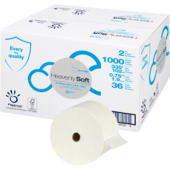 Heavenly Soft Small Core Bath Tissue