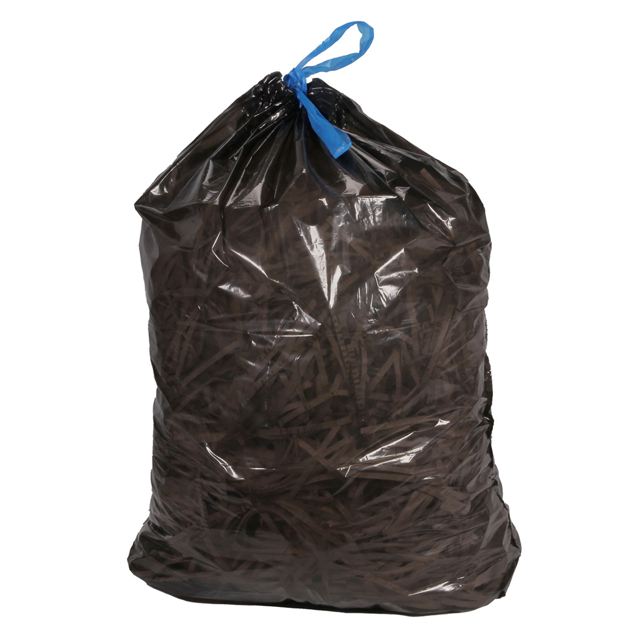 Lo-D 7-10 Gallon Blue Collar Can Liners - 24" x 30" - 0.95Mil - Black