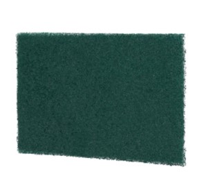 6" x 9" Scotch Brite™ Heavy Duty Green Scouring Pads No 86N