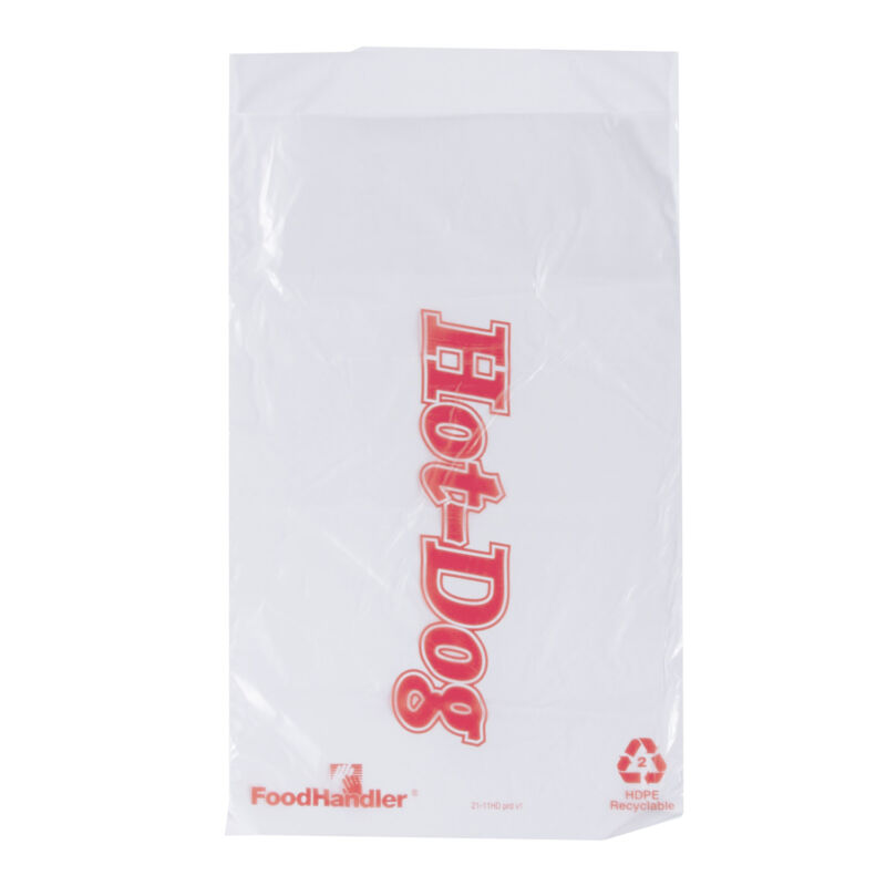 5.25"x10" "Hot Dog" Printed Bag