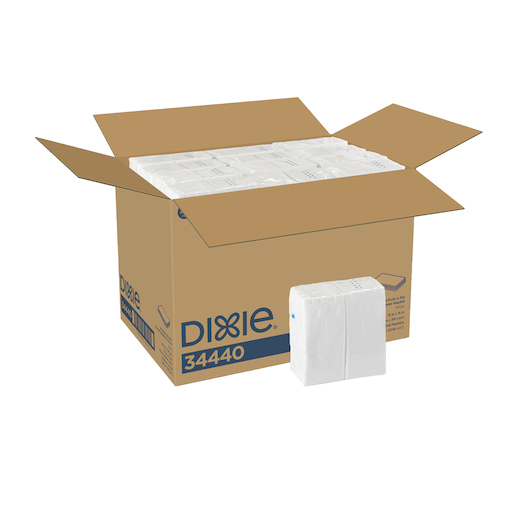 Dixie® 1/8 Fold 2-Ply Dinner Napkin