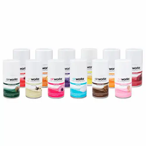 Airworks® 7oz Metered Aerosol Air Freshener, Sampler Kit