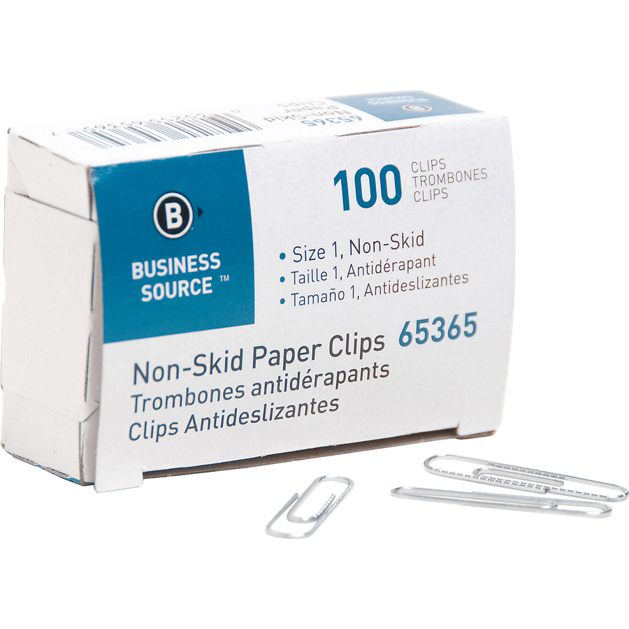 Business Source #1 Non-Skid Paper Clips