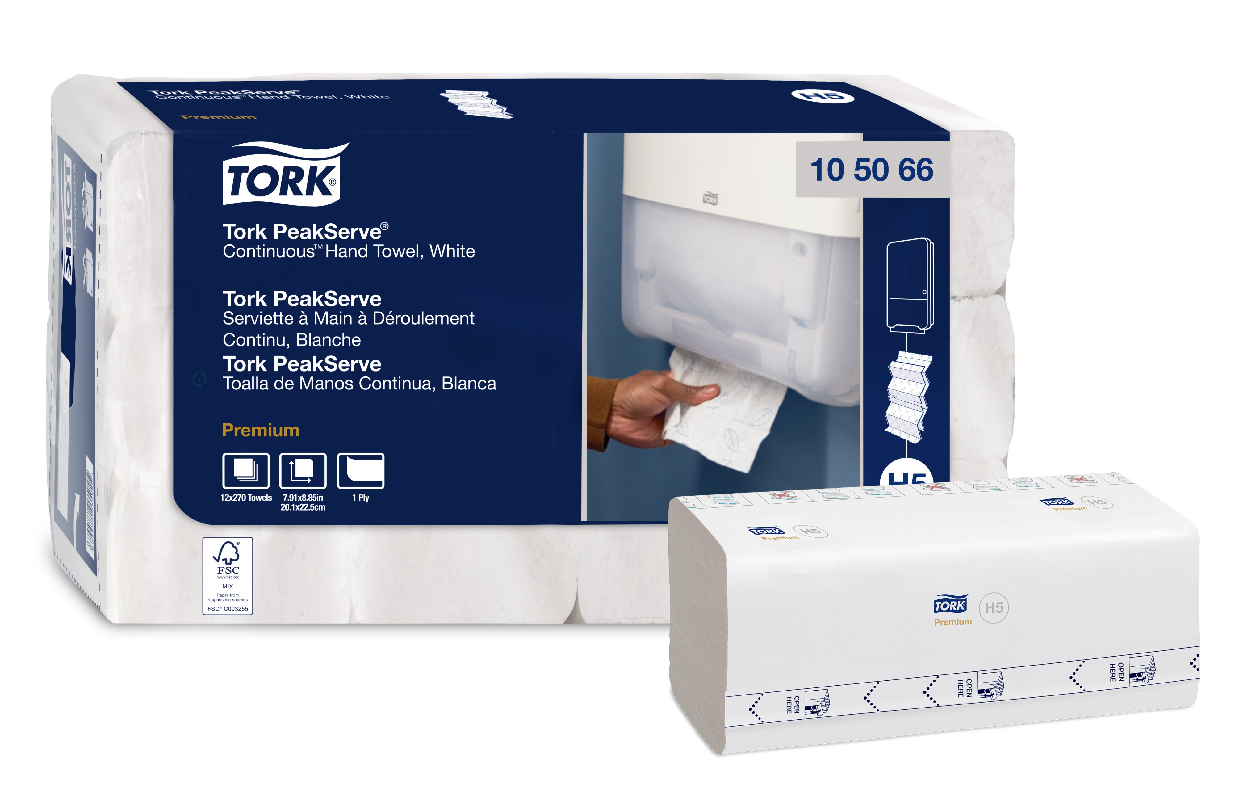 Tork PeakServe™ Premium Continuous Hand Towel