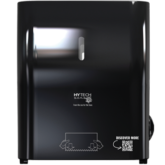Sofidel Hytech Manual Roll Towel Dispenser-Black