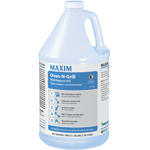KS 2500 Maxim® Oven-N-Grill Alkali Degreaser RTU-4/1 Gallon