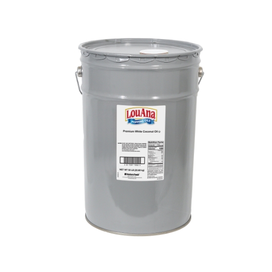 LouAna® White Coconut Oil - 50Lb.