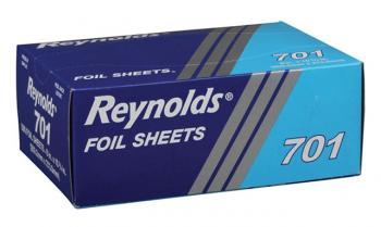 Reynolds® 701 Aluminum Foil Sheets - Interfolded - 8 x 10.75