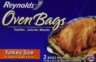 Dining Collection Oven Bags - Turkey Size - 19 x 23.5 - 5 ct.