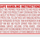 1LB Clear w Safe Handling Instructions 